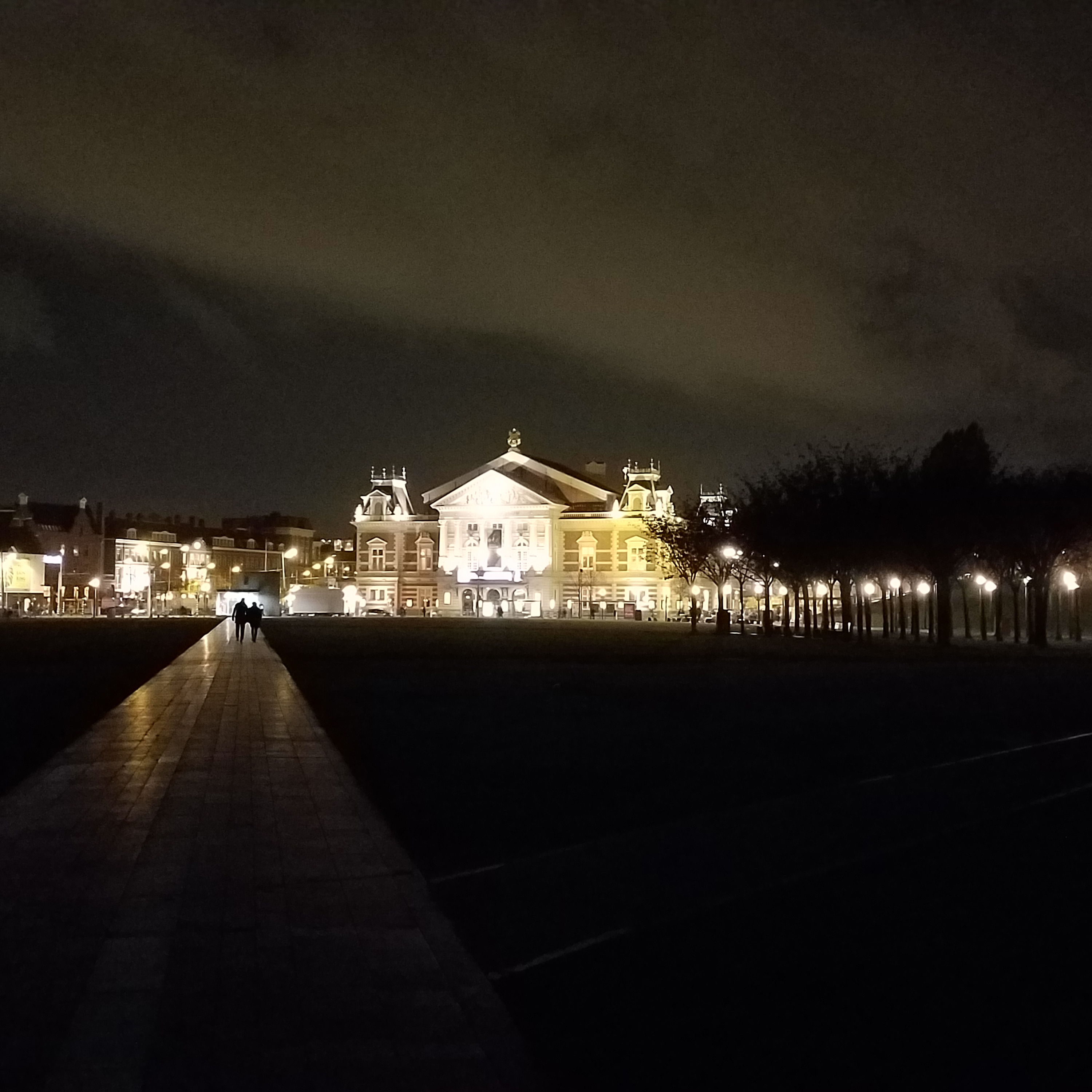 A bridge and canal view in central Amsterdam.