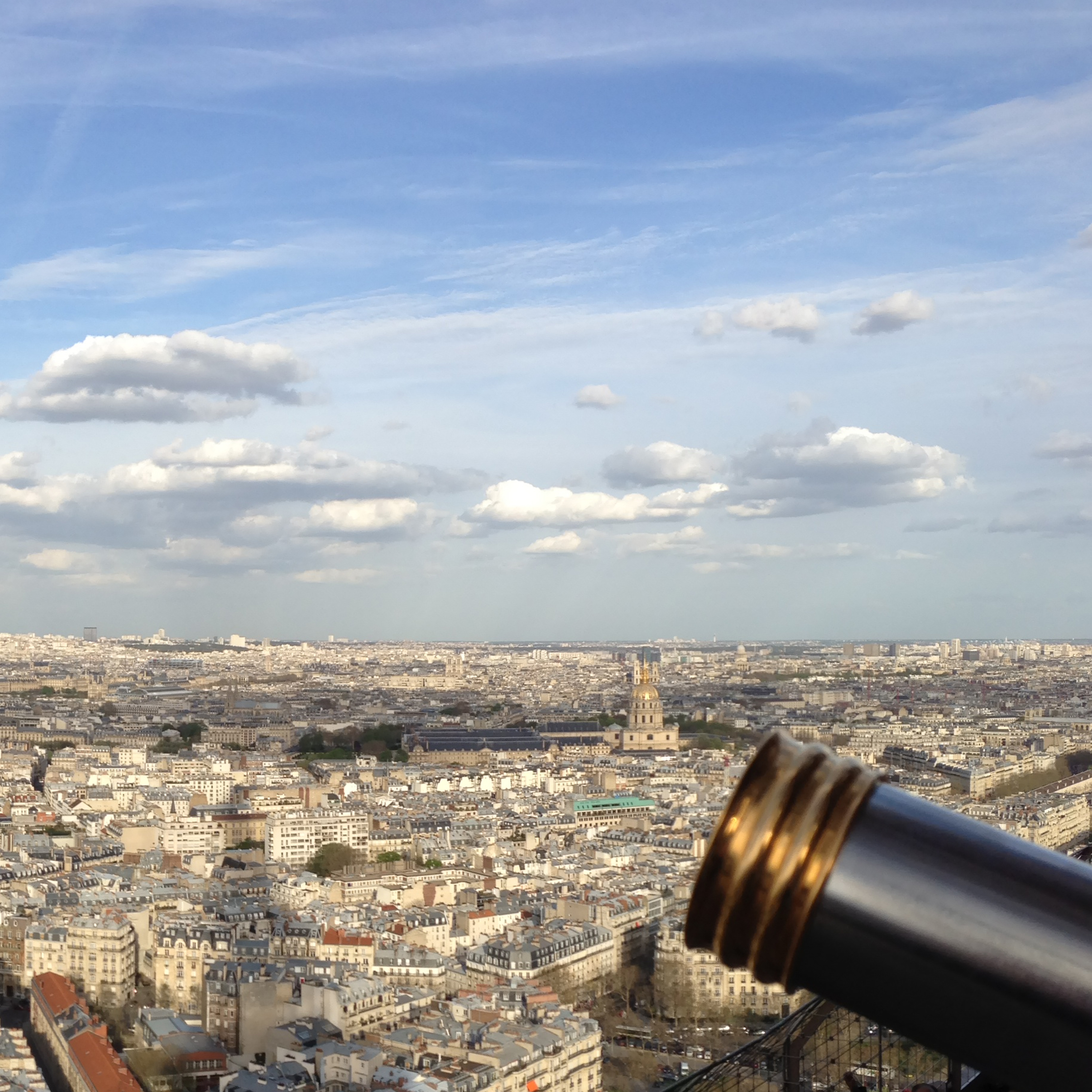 A museum district or monument view in Paris.