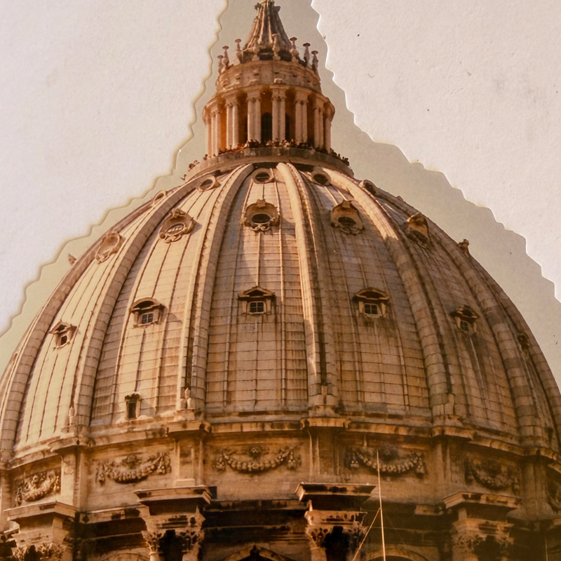 Ancient stonework or landmark architecture in Rome.